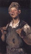 William Merritt Chase The Leader USA oil painting artist